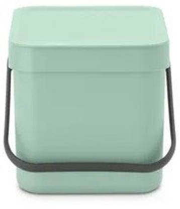 Picture of Brabantia Sort & Go Waste Bin Jade Green 6 L