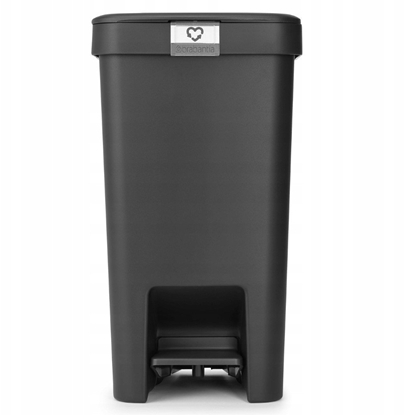 Picture of BRABANTIA StepUp pedal bin 16 l Dark Grey 800306