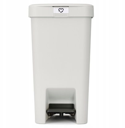 Picture of BRABANTIA StepUp pedal bin 16 l Light Grey 800221