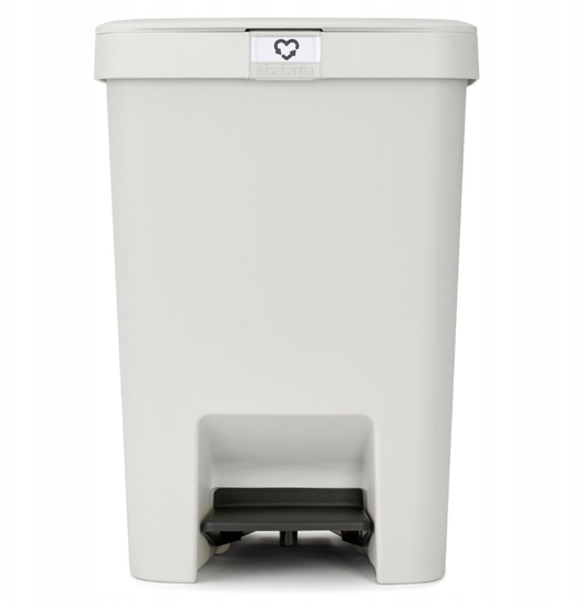 Picture of BRABANTIA StepUp pedal bin 25 l Light Grey 800207