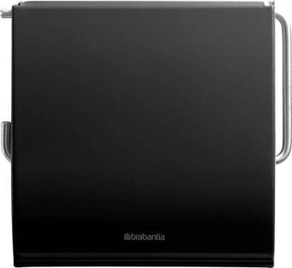 Attēls no Brabantia Uchwyt na papier toaletowy Matt Black Czarny (920005432)