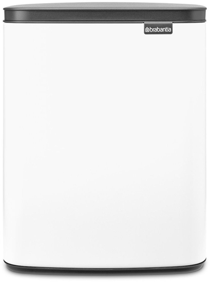 Picture of BRABANTIA waste bin Bo 12l White 222467