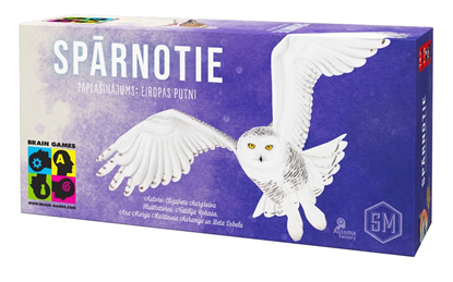 Attēls no Brain Games Board game Spārnotie Paplašinājums Eiropas putni LV