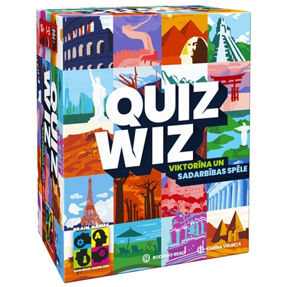 Picture of Brain Games QuizWiz Board game