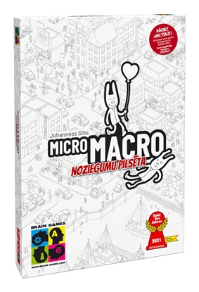 Attēls no Brain Games MicroMacro: Crime City Board Game