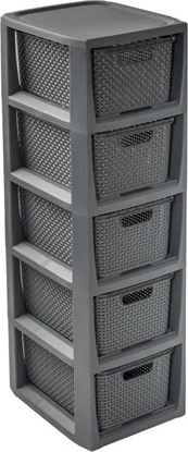 Attēls no Branq Rega z 5 koszykami antracyt