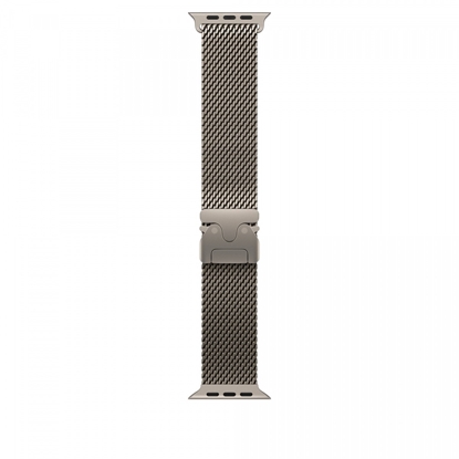 Picture of Bransoleta mediolańska z tytanu w kolorze naturalnym do koperty 49 mm - rozmiar M