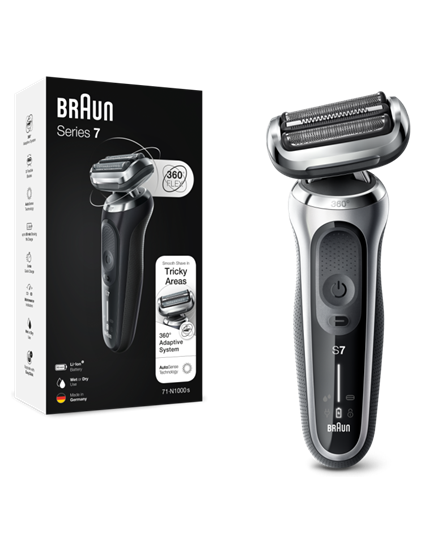 Изображение BRAUN Series 7 360 Flex skuveklis  AutoSence