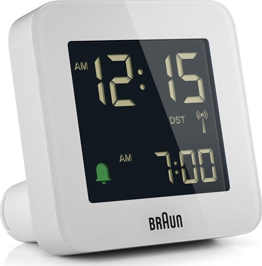 Picture of Braun BC 09 W-DCF      white Radio Controlled Alarm Clock
