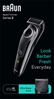 Picture of Braun Beard Trimmer | BT3440 | Cordless | Number of length steps 40 | Black