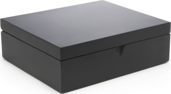 Picture of Bredemeijer Tea Bag Box with 6 Compartments, black 184006