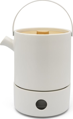 Attēls no Bredemeijer Tea Set Umea 1,2L white with Warmer 142010