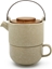 Picture of Bredemeijer Tea-for-one Umea beige / Acacia Lid  142024