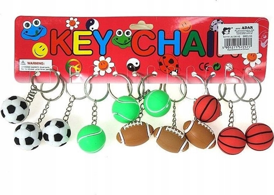 Picture of Breloczek Adar Brelok Pika p12 mix cena za 1szt 572577