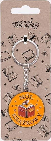 Picture of Breloczek Nadwyraz.com Brelok Mól ksikowy