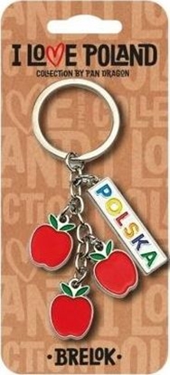 Attēls no Breloczek Pan Dragon Brelok I love Poland Polska ILP-BRE-C-PL-06