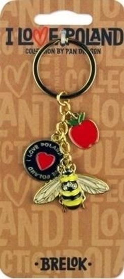 Picture of Breloczek Pan Dragon Brelok I love Poland Polska ILP-BRE-E-PL-11