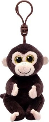 Изображение Breloczek TY INC. Brelok pluszak Ty Beanie Bellies Matteo brzowa mapa 8,5cm 43107