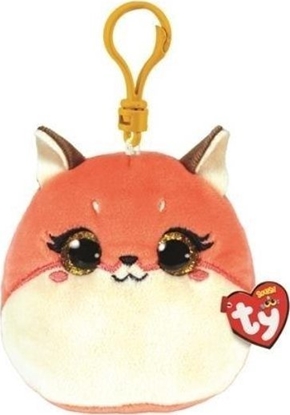 Attēls no Breloczek TY Maskotka brelok TY Squish-a-Boos ROXIE - róowy lis 8,5cm 39560