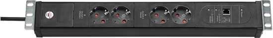 Picture of Brennenstuhl Steckdosenleiste  Premium-Web-Line 19" 4x 3m