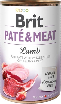Изображение Brit BRIT PATE & MEAT LAMB 400g