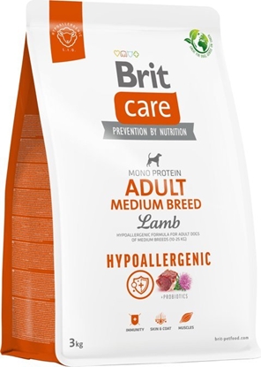 Attēls no Brit Karma Crae Dog Hypoallergenic Adult Medium Breed Lamb 3 kg
