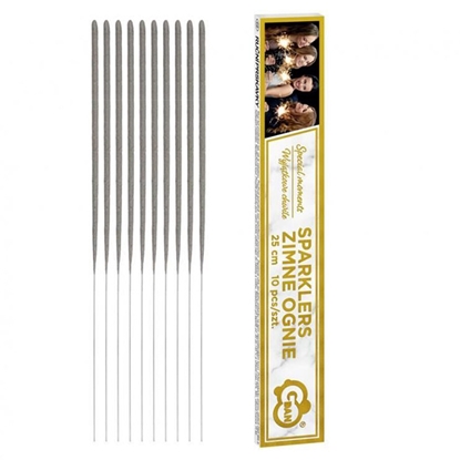 Изображение Brīnumsveces 25cm 10gab.