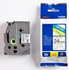 Picture of Brother labelling tape TZE-151 black on transparent    24 mm