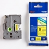 Изображение Brother labelling tape TZE-621 yellow/black 9 mm