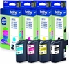 Picture of Brother LC221VALBP ink cartridge 4 pc(s) Original Black, Cyan, Magenta, Yellow