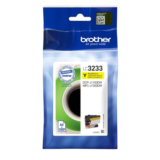 Picture of Brother LC3233Y ink cartridge 1 pc(s) Original Yellow