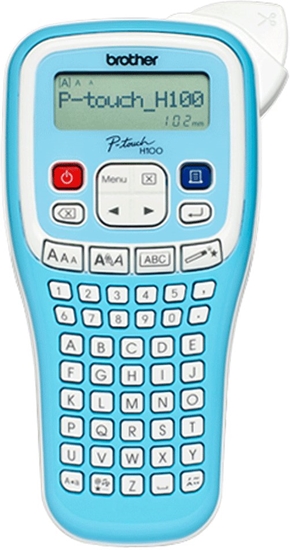 Picture of Brother PT-H100 label printer, blue