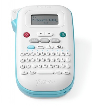 Picture of BROTHER PT-N10 LABEL THERMO PRINTER DESKTOP (WHITE-BLUE), 9MM/SEC