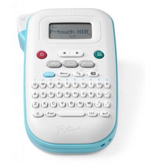 Picture of BROTHER PT-N10 LABEL THERMO PRINTER DESKTOP (WHITE-BLUE), 9MM/SEC