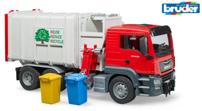Picture of Bruder 3761 MAN TGS Toy Garbage Truck