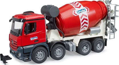 Picture of Bruder Betoniarka Mercedes Benz Arocs Czerwona