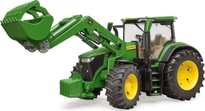 Attēls no Bruder Traktor John Deere 7R 350 z adowaczem (03151)