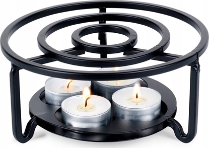 Attēls no Brunbeste Podgrzewacz pod Dzbanek do Herbaty Kawy Metalowy Czarny BRUNBESTE 16,5 cm