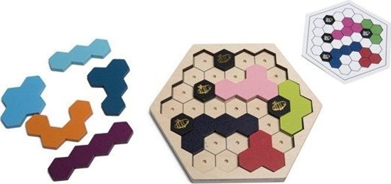 Picture of BS Toys BS Toys, Gra Puzzzzzzle od pszczóki
