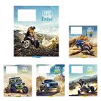 Изображение Burtnīca 12 lap. rūtiņu,  Drive,  kartona vāks