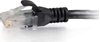 Picture of C2G 0.3m Cat6 RJ-45 m/m networking cable Black U/UTP (UTP)