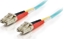 Attēls no C2G C2G LC-LC 10Gb 50/125 OM3 Duplex Multimode PVC Fiber Optic Cable (LSZH) - Netzwerkkabel - LC Multi-Mode (M) zu LC Multi-Mode (M) - 1 m - Glasfaser - Duplex - 50/125 Mikrometer - OM3 - halogenfrei - Aquamarin