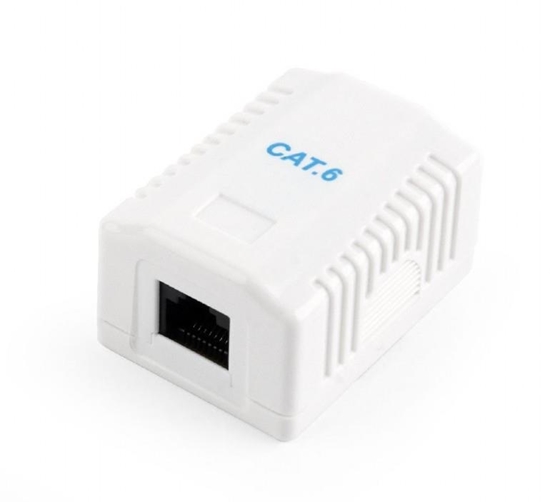 Picture of CABLE ACC MOUNT BOX CAT6 UPT/NCAC-1U6-01 GEMBIRD