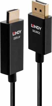 Attēls no CABLE DISPLAY PORT TO HDMI 3M/40927 LINDY