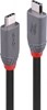 Picture of CABLE USB4 240W TYPE C 2M/40GBPS ANTHRA LINE 36958 LINDY