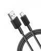 Picture of Kabel 322 USB-A do USB-C oplot 1.8m czarny