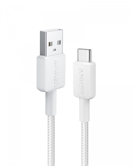 Изображение Kabel 322 USB-A do USB-C oplot 1.8m biały