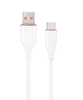 Picture of Kabelis Gembird Premium silicon USB-A Male - USB Type-C Male 1.5m White