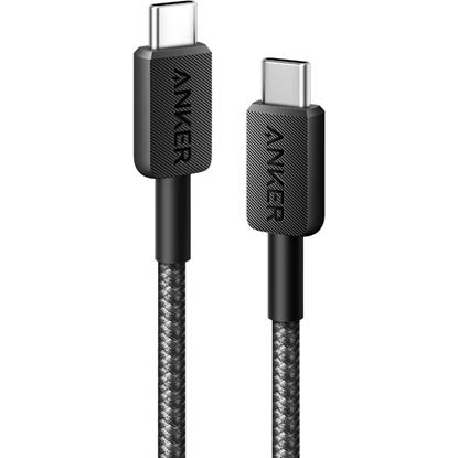 Picture of Kabel 322 USB-C do USB-C oplot 1.8m czarny