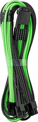 Picture of CableMod CableMod C-Series PRO ModMesh 12VHPWR to 3x PCI-e Kabel for Corsair - 60cm, black/light green
